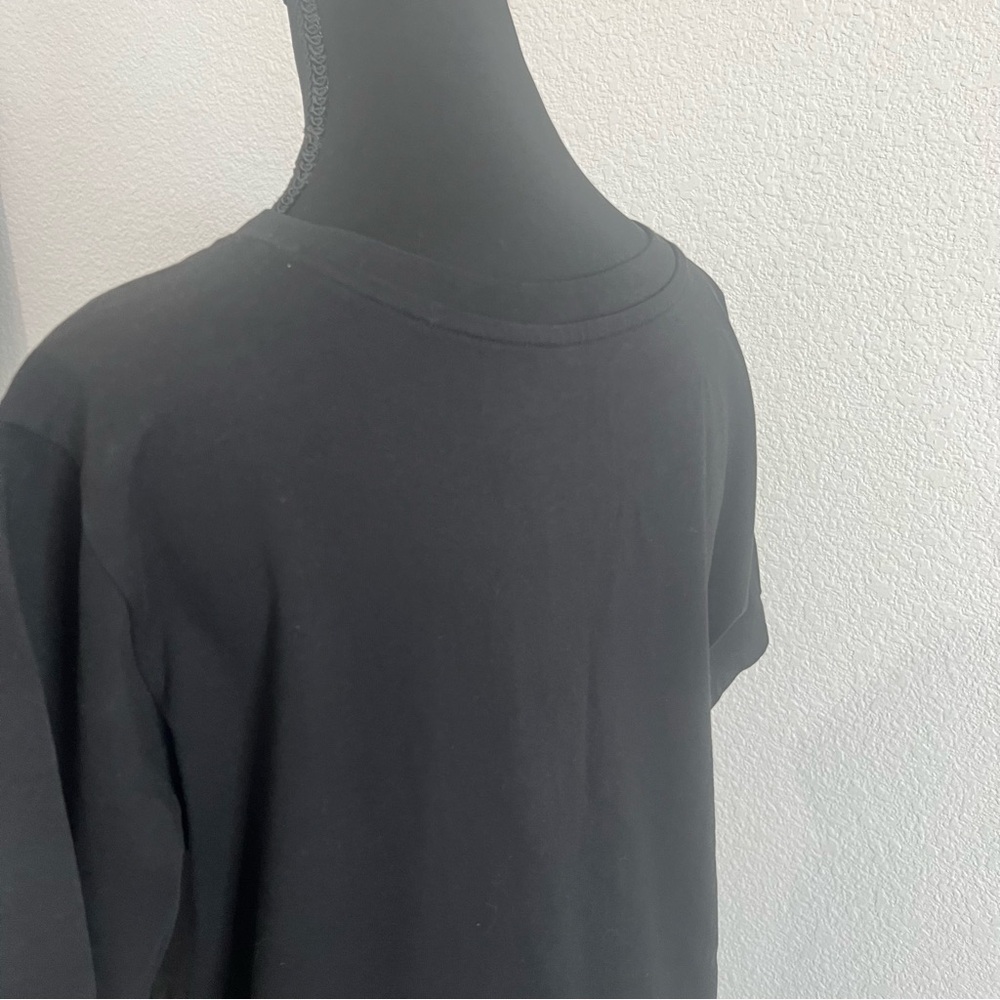 Pendleton Basic Black T Shirt Midi Dress - Picture 5 of 8